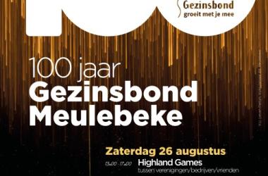 Affiche 100 jaar Bond